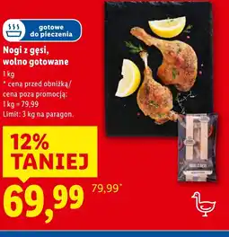 Lidl Noga z gęsi Wolno Gotowane oferta
