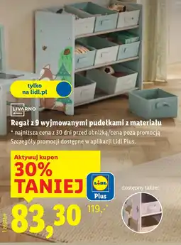 Lidl Regał Livarno oferta