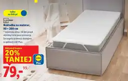 Lidl Nakładka na materac Livarno oferta