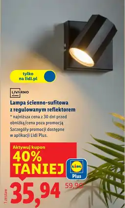 Lidl Lampa Livarno oferta