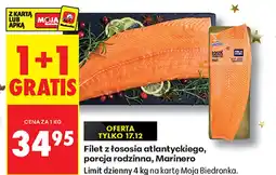 Biedronka Filet z łososia Marinero oferta