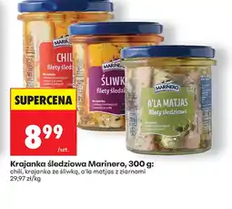 Biedronka Filety śledziowe Marinero oferta