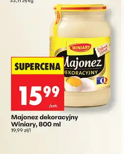 Biedronka Majonez Winiary oferta
