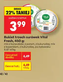 Biedronka Bukiet surówek Vital Fresh oferta