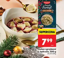 Biedronka Uszka z grzybami U Jędrusia oferta