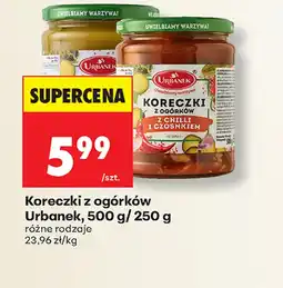 Biedronka Koreczki rybne Urbanek oferta
