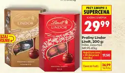 Biedronka Praliny Lindor oferta