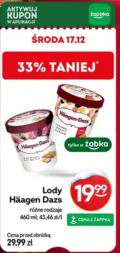 Żabka Lody Häagen-Dazs oferta
