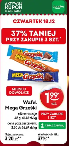 Żabka Wafel Grześki oferta