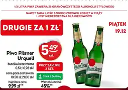Żabka Piwo Pilsner Urquell oferta