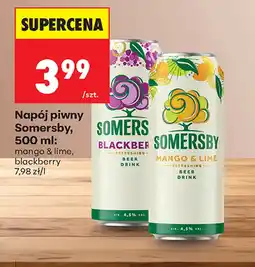 Biedronka Napój piwny Somersby oferta