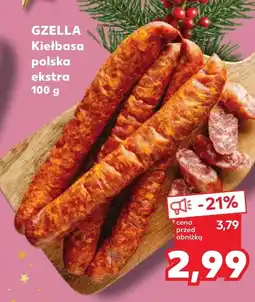 Kaufland Kiełbasa Gzella oferta