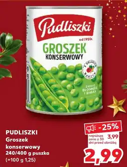 Kaufland Groszek konserwowy Pudliszki oferta