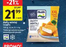 Intermarche Frosta Złoty mintaj oferta