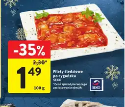 Intermarche Seko Filety śledziowe po cygańsku oferta