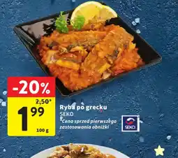 Intermarche SEKO Ryba po grecku oferta