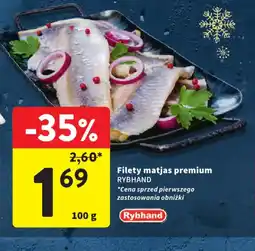 Intermarche Rybhand Filety matjas premium oferta