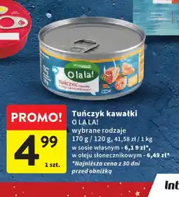 Intermarche Olala! Tuńczyk kawałki oferta