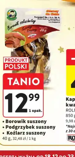 Intermarche Borowik suszony oferta