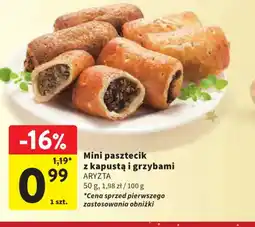 Intermarche Mini pasztecik z kapustą i grzybami oferta
