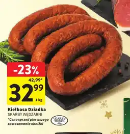 Intermarche Kiełbasa Dziadka Skarby Wędzarń oferta