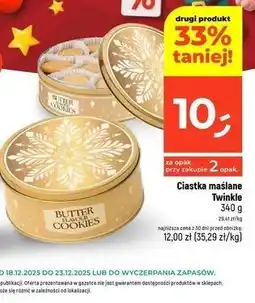 Dealz Ciastka maślane Twinkle oferta