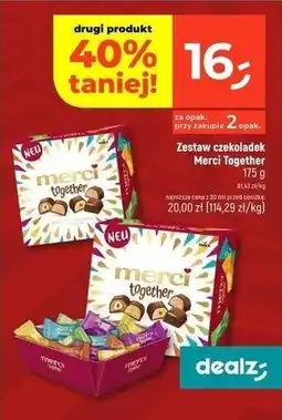 Dealz Zestaw czekoladek Merci Together oferta
