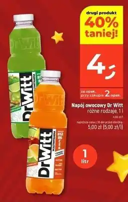 Dealz Napój owocowy Dr Witt oferta
