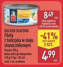 ALDI Golden Seafood Filety z tuńczyka w oleju słonecznikowym oferta