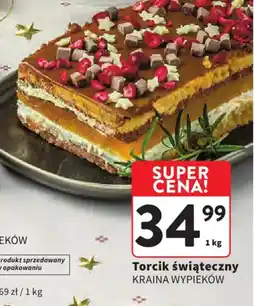 Intermarche Kraina Wypieków Torcik świąteczny oferta