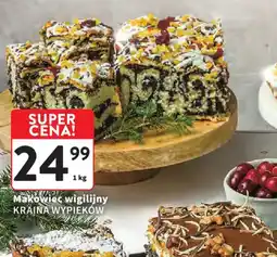 Intermarche Makowiec wigilijny Kraina Wypieków oferta