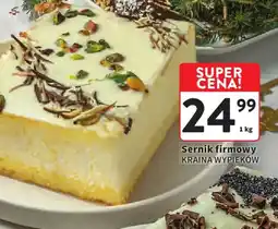 Intermarche Kraina Wypieków Sernik firmowy oferta