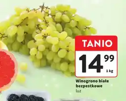 Intermarche Winogrono białe bezpestkowe oferta