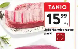 Intermarche Zeberka wieprzowe paski oferta
