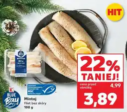 Kaufland Mintaj filet bez skóry 100 g Blue Bay oferta