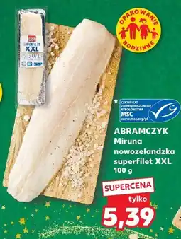 Kaufland Miruna nowozelandzka superfilet XXL 100 g Abramczyk oferta