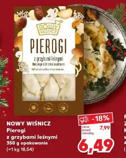 Kaufland Pierogi z grzybami leśnymi 350 g Nowy Wiśnicz oferta