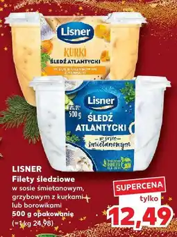 Kaufland Filety śledziowe w sosie śmietanowym Lisner` oferta