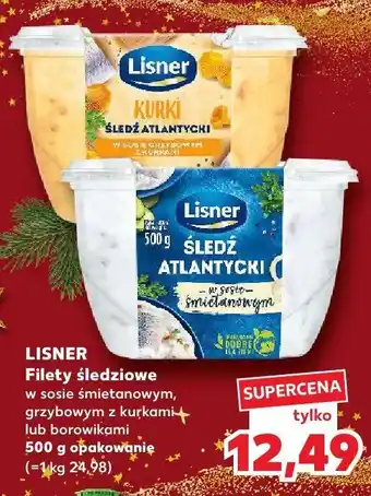 Kaufland Filety śledziowe w sosie śmietanowym Lisner` oferta