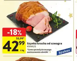Intermarche Krakus Szynka krucha od szwagra oferta