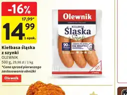 Intermarche Olewnik Kiełbasa śląska z szynki oferta