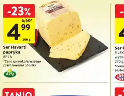 Intermarche Arla Ser Havarti papryka oferta