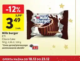Intermarche ETI Milk burger oferta