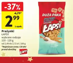 Intermarche LAPSY Prażynki oferta