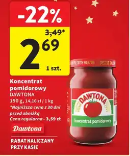 Intermarche Dawtona Koncentrat pomidorowy oferta