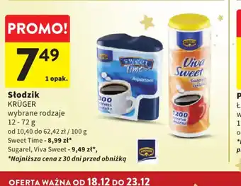 Intermarche Słodzik KRÜGER oferta