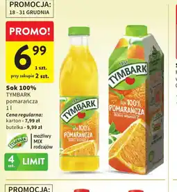 Intermarche Tymbark Sok pomarańcza oferta