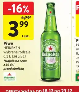 Intermarche Piwo Heineken oferta