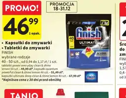 Intermarche Finish kapsułki do zmywarki oferta