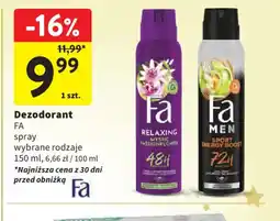 Intermarche Fa Dezodorant oferta